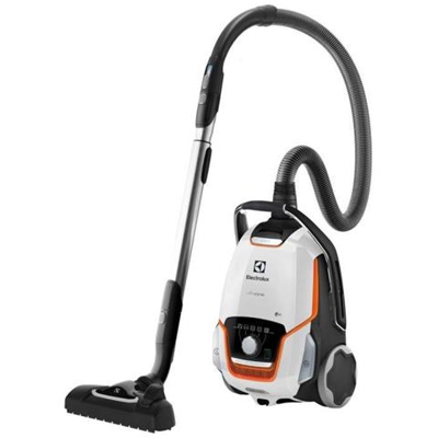 Euoc93iw - Aspirapolvere A Tanica Con Sacco - Silenzioso 66db - Capacità Xl 5l - Raggio 12m - Accessorio 3in1 - Bianco