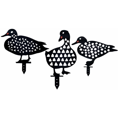 Scheda inserto giardino acrilico scavato Coniglietto pasquale 6PCS Scheda inserto combinazione Ornamenti animali da giardino,Duck ACE