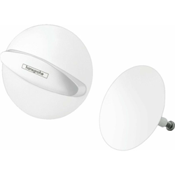 Flexaplus Set di finitura set di scarico e troppopieno, colorazione: bianco opaco - 58185700 - Hansgrohe precio