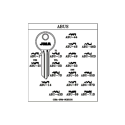Alejandro Altuna - GRUPPO CHIAVI C ABU-14 50 UNITÀ precio