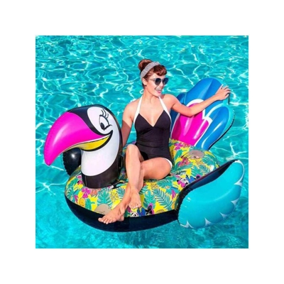 Tucano Minnie Gonfiabile Gigante Isola Materassino Mare Piscina 180 X 150 X 89 Cm