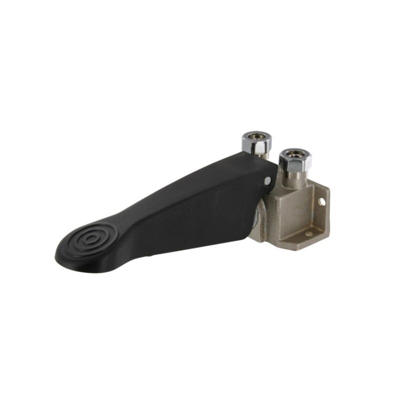 Caesaroo - Rubinetto a pavimento con comando a pedale per lavabo | ottone