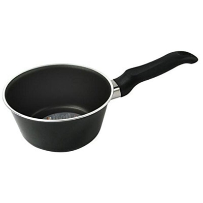 Firenze Casseruola 1 Manico, Cortan, Nero, 16cm - Ballarini