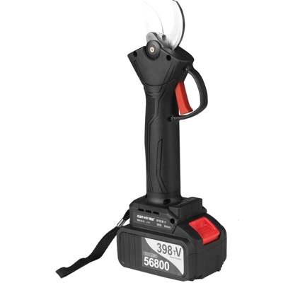 Potatore per frutta a batteria al litio da 21 V, 30 mm, senza spazzole, 100-240 V, potatore da giardino ad ampio voltaggio, 398TV, batteria da 4000
