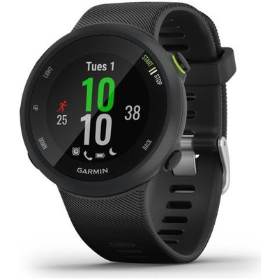 Smartwatch Forerunner 45 Display 1.04'' con GPS per Fitness con Contapassi e Cardiofrequenzimetro 42 mm Nero - Europa