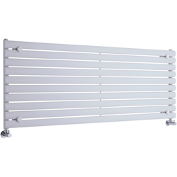 Hudson Reed Revive Radiatore Termoarredo di Design Orizzontale Moderno - Termosifone Con Finitura In Bianco - Design a Colonna Ovale - 590 x 1600 x precio