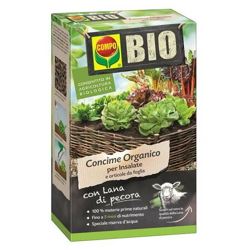 Concime Bio Lana di pecora per insalate da 750 gr - Compo características
