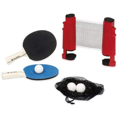 Dal Negro Set Ping Pong Rete Estensibile Con 2 Racchette e 3 Palline Sport