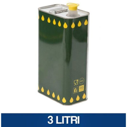 24 pz lattine lattina taniche tanica banda stagna per olio lt1 precio