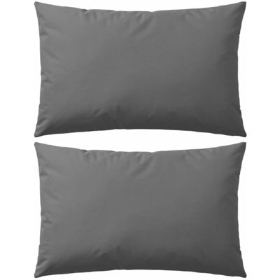 YOUTHUP Cuscini da Esterno 2 pz 60x40 cm Grigi - Grigio