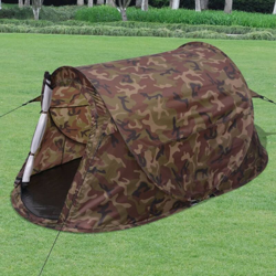 Tenda Pop-up per 2 persone Mimetica - Argento - Vidaxl precio