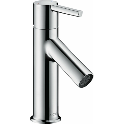 Axor Starck Miscelatore monocomando lavabo 80 con maniglia a leva per lavabo con scarico a scomparsa, colorazione: cromo - 10102000 - Hansgrohe