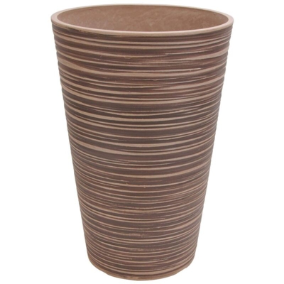 Vaso Per Piante Da Esterno Interno Di Design In Fibra Sintetica Resistente