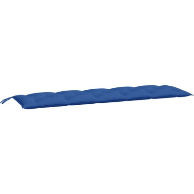 vidaXL Cuscino per Panca da Giardino Blu 180x50x7 cm in Tessuto - Blu