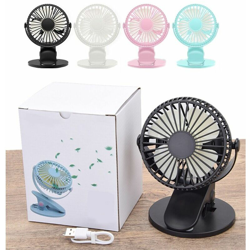 Mini Ventilatore Portatile Auto casa con pinza clip regolabile ricaricabile usb en oferta