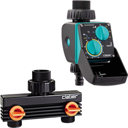 kit programmatore aquauno mist con rubinetto 2 vie - Claber precio