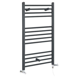 Hudson Reed Artle Scaldasalviette Misto Piatto Moderno - Termoarredo Bagno a Scaletta Antracite - Design Elettrico & Idraulico - 415W - 1000 x 400mm en oferta