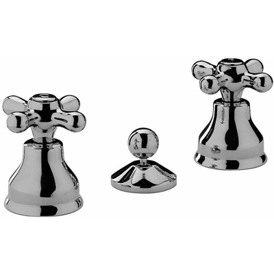 Rubinetto per bidet 3 fori Iris - Viola IRV116-VLV116 | Cromo - Viola - Paffoni