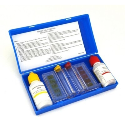 Test Kit Cloro/Ph Con Gocce Per Piscina -