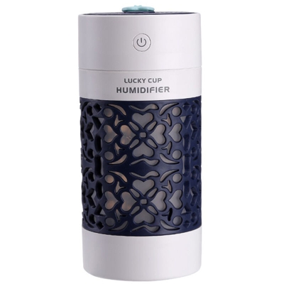 Triple fortunati fan illuminazione notturna tazza umidificatore blu navy (umidificatore singolo prodotto)
