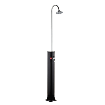 Doccia a energia solare da giardino piscina 18L 212cm con soffione regolabile