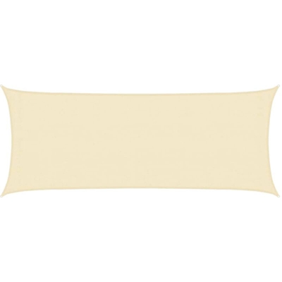 Vela Parasole 160 g/m² Crema 2x4,5 m in HDPE - crema - Vidaxl