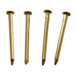 ORECA - BLISTER 50gr DI CHIODI TESTA BOMBATA 1,8X20mm IN FERRO OTTONATO en oferta