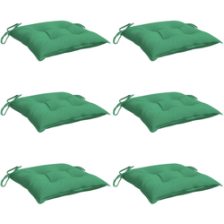 Imagen de vidaXL Cuscini per Sedie 6 pz Verdi 50x50x7 cm in Tessuto - Verde al mejor precio vidaXL Cuscini per Sedie 6 pz Verdi 50x50x7 cm in Tessuto - Verde características