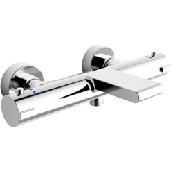 Aihom - Miscelatore Termostatico per Vasca da Bagno Miscelatore per Doccia Cromato con Rubinetto a Cascata per Vasca características