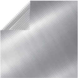vidaXL Copripiscina Rettangolare 800x500 cm in PE Argento - Argento características