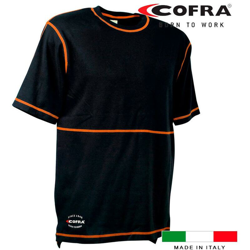 T-shirt nera Bilbao taglia xl - Cofra en oferta