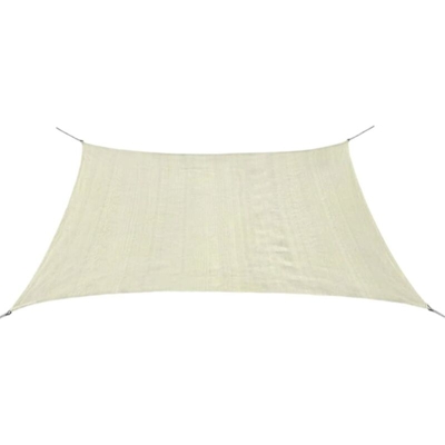 Vela Parasole in HDPE Quadrata 2x2 m Crema - crema - Youthup