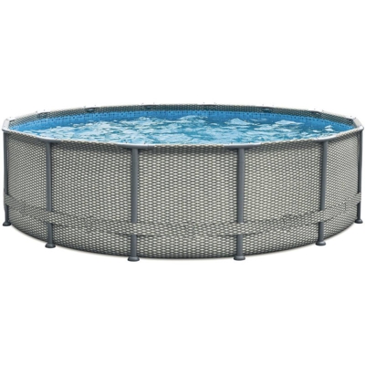 Piscina tubolare Elite liner stampato - Ø 4,88 x 1,22 m - con filtrazione