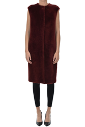 Shearling gilet características