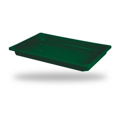 Seminiera verde 56x37x5,5 cm con fori, (Art. 645, Seminiera jolly) ditta Arca
