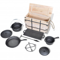 Set forno olandese 9 pz características