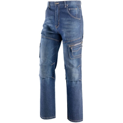 Neri - Pantalone Jeans Stretch Multitasche Ampi Passanti JEANS STRETCH MULTITASCHE TG.48 | PZ