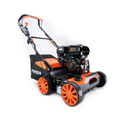 Fuxtec - Arieggiatore scarificatore a scoppio benzina raccoglierba - 4 tempi 5.4CV - 38cm BV140