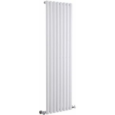 Hudson Reed Revive Radiatore Termoarredo di Design Verticale Moderno - Termosifone con Finitura Bianca - Design a Colonna - 1600 x 472 x 56mm - 1122W