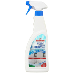 *rhutten - ANTIMUFFA VIA MUFFA - MARCA RHUTTEN - IGIENIZZANTE - 750 ml. características