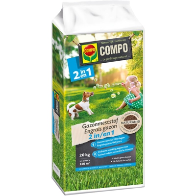 fertilizzante prato 2-in-1 (250 m¬?) 20kg - Compo