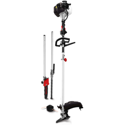 GARDEN TECHNIC DCBT33-4IN118 - Decespugliatore 4 in 1 motore a scoppio - potatore - tagliasiepi - tagliabordi en oferta