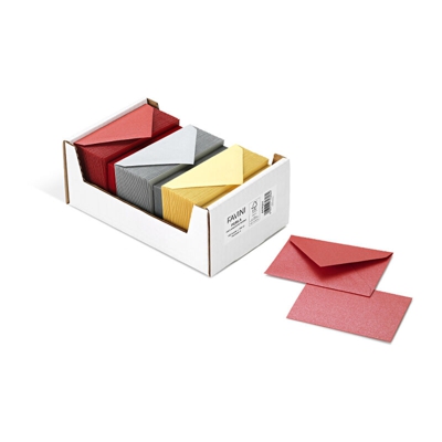 Cartotecnica Favini - Favini A57X214 busta Oro, Rosso, Argento