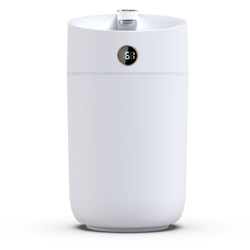 Diffusore umidificatore a nebbia 3L con display umidita Doppio ugello Umidificatore a nebbia fredda Umidificatore silenzioso a luce notturna colorata precio