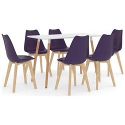Set Da Pranzo 7 Pz Viola Scuro características
