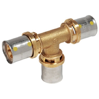 Raccordo a T a pressare multipinza 16X16X16 RM150Y203 - Giacomini