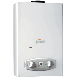 SCALDACQUA A GAS 'ZEFIRO ECO' CAMERA APERTA KW 21,1 port.ACS 11 lt/min - gpl características
