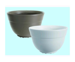 Vasi conca Dora - Colore Tortora: 29xH18 cm. precio