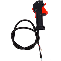 Grilletto dell'acceleratore a cavo con impugnatura dell'interruttore da 26 mm utilizzato per tosaerba tosaerba con accessori per cavi características