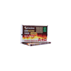 Tecno Air System - Cubi Accendifuoco 100% Vegetali per Barbecue Caminetti e Stufe SATANINO (24 Pz.) en oferta